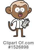 Monkey Clipart #1526898 by lineartestpilot