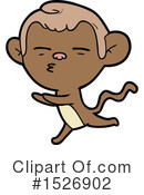 Monkey Clipart #1526902 by lineartestpilot