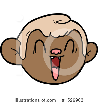 Royalty-Free (RF) Monkey Clipart Illustration by lineartestpilot - Stock Sample #1526903