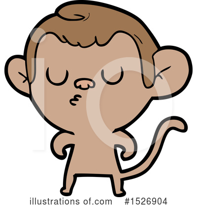 Royalty-Free (RF) Monkey Clipart Illustration by lineartestpilot - Stock Sample #1526904