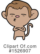 Monkey Clipart #1526907 by lineartestpilot