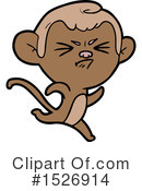 Monkey Clipart #1526914 by lineartestpilot