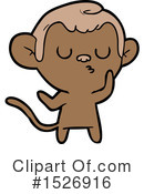 Monkey Clipart #1526916 by lineartestpilot