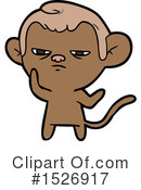 Monkey Clipart #1526917 by lineartestpilot