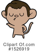 Monkey Clipart #1526919 by lineartestpilot