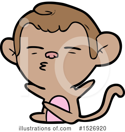 Royalty-Free (RF) Monkey Clipart Illustration by lineartestpilot - Stock Sample #1526920