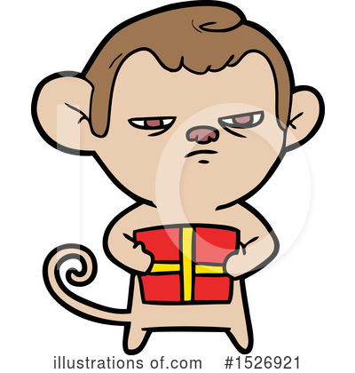 Royalty-Free (RF) Monkey Clipart Illustration by lineartestpilot - Stock Sample #1526921