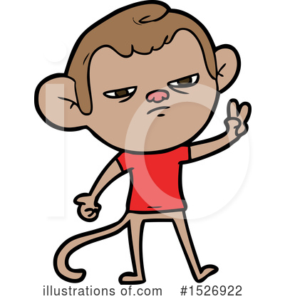 Royalty-Free (RF) Monkey Clipart Illustration by lineartestpilot - Stock Sample #1526922