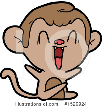 Royalty-Free (RF) Monkey Clipart Illustration by lineartestpilot - Stock Sample #1526924