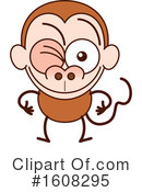 Monkey Clipart #1608295 by Zooco