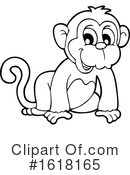 Monkey Clipart #1618165 by visekart