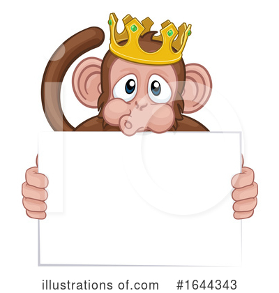 Royalty-Free (RF) Monkey Clipart Illustration by AtStockIllustration - Stock Sample #1644343