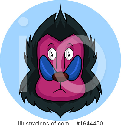 Royalty-Free (RF) Monkey Clipart Illustration by Morphart Creations - Stock Sample #1644450