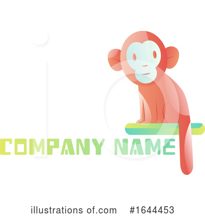 Royalty-Free (RF) Monkey Clipart Illustration by Morphart Creations - Stock Sample #1644453