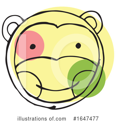Royalty-Free (RF) Monkey Clipart Illustration by Cherie Reve - Stock Sample #1647477