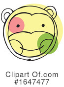 Monkey Clipart #1647477 by Cherie Reve