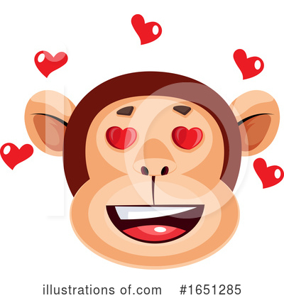Royalty-Free (RF) Monkey Clipart Illustration by Morphart Creations - Stock Sample #1651285