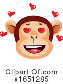 Monkey Clipart #1651285 by Morphart Creations