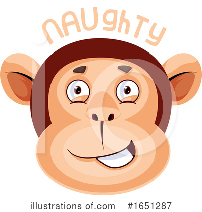 Royalty-Free (RF) Monkey Clipart Illustration by Morphart Creations - Stock Sample #1651287