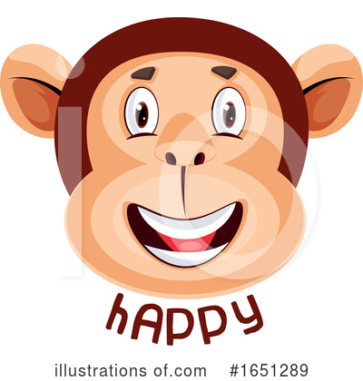 Royalty-Free (RF) Monkey Clipart Illustration by Morphart Creations - Stock Sample #1651289