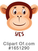Monkey Clipart #1651290 by Morphart Creations