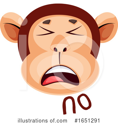 Royalty-Free (RF) Monkey Clipart Illustration by Morphart Creations - Stock Sample #1651291