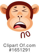 Monkey Clipart #1651291 by Morphart Creations
