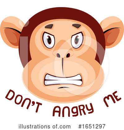 Royalty-Free (RF) Monkey Clipart Illustration by Morphart Creations - Stock Sample #1651297