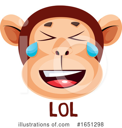 Royalty-Free (RF) Monkey Clipart Illustration by Morphart Creations - Stock Sample #1651298