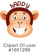 Monkey Clipart #1651299 by Morphart Creations