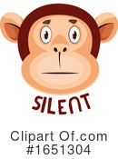 Monkey Clipart #1651304 by Morphart Creations