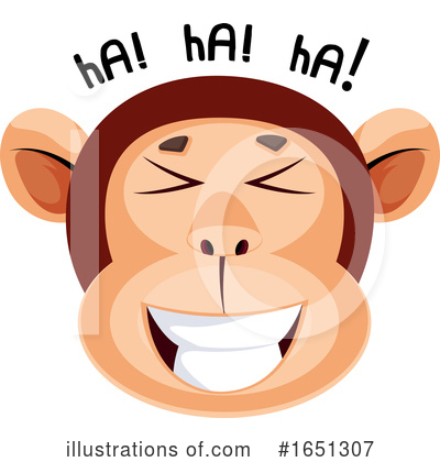 Royalty-Free (RF) Monkey Clipart Illustration by Morphart Creations - Stock Sample #1651307