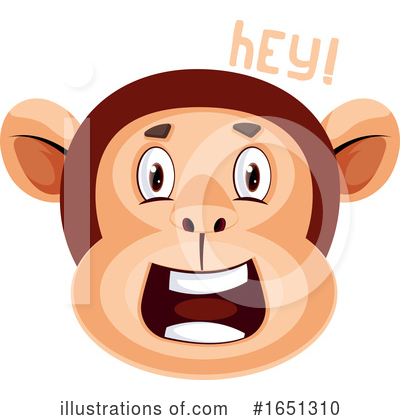 Royalty-Free (RF) Monkey Clipart Illustration by Morphart Creations - Stock Sample #1651310