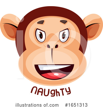 Royalty-Free (RF) Monkey Clipart Illustration by Morphart Creations - Stock Sample #1651313