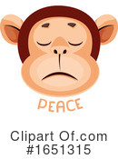 Monkey Clipart #1651315 by Morphart Creations