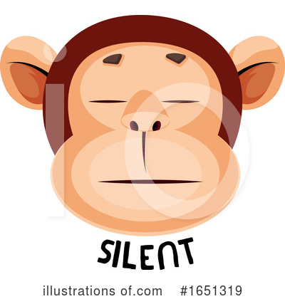 Royalty-Free (RF) Monkey Clipart Illustration by Morphart Creations - Stock Sample #1651319
