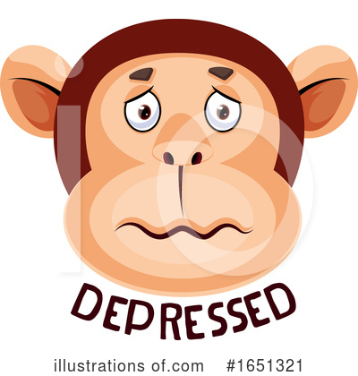 Royalty-Free (RF) Monkey Clipart Illustration by Morphart Creations - Stock Sample #1651321