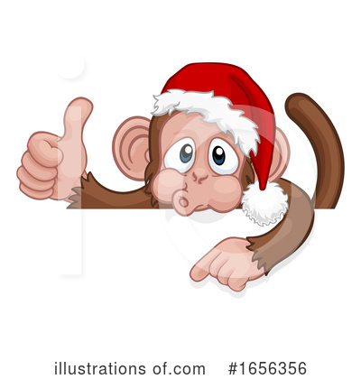 Royalty-Free (RF) Monkey Clipart Illustration by AtStockIllustration - Stock Sample #1656356