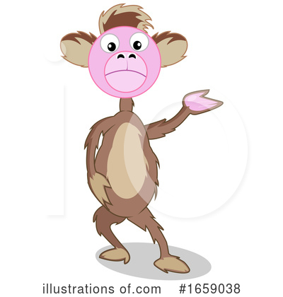 Royalty-Free (RF) Monkey Clipart Illustration by Morphart Creations - Stock Sample #1659038