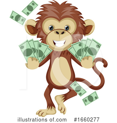 Royalty-Free (RF) Monkey Clipart Illustration by Morphart Creations - Stock Sample #1660277