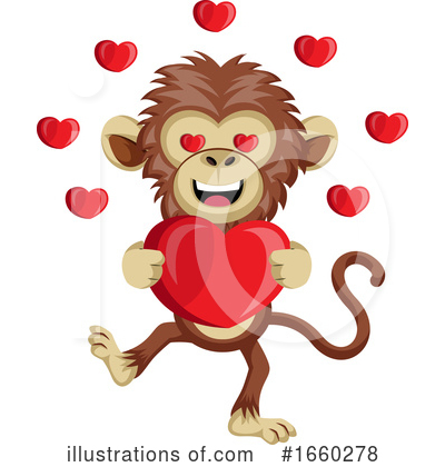 Royalty-Free (RF) Monkey Clipart Illustration by Morphart Creations - Stock Sample #1660278