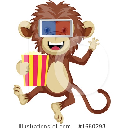 Royalty-Free (RF) Monkey Clipart Illustration by Morphart Creations - Stock Sample #1660293