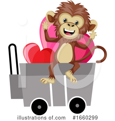 Royalty-Free (RF) Monkey Clipart Illustration by Morphart Creations - Stock Sample #1660299