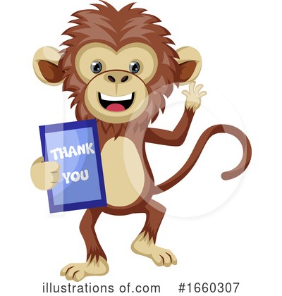 Royalty-Free (RF) Monkey Clipart Illustration by Morphart Creations - Stock Sample #1660307