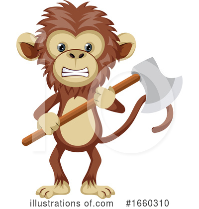 Monkey Clipart #1660310 by Morphart Creations