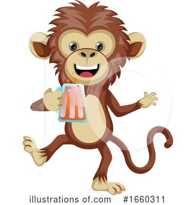 Royalty-Free (RF) Monkey Clipart Illustration by Morphart Creations - Stock Sample #1660311