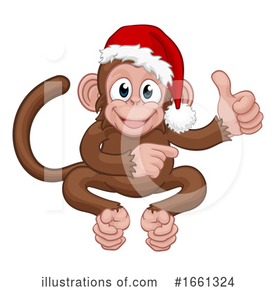 Royalty-Free (RF) Monkey Clipart Illustration by AtStockIllustration - Stock Sample #1661324