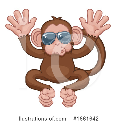 Royalty-Free (RF) Monkey Clipart Illustration by AtStockIllustration - Stock Sample #1661642