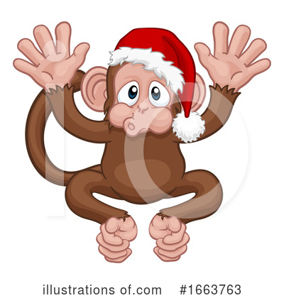 Royalty-Free (RF) Monkey Clipart Illustration by AtStockIllustration - Stock Sample #1663763