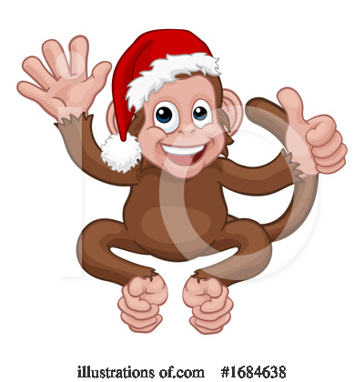 Royalty-Free (RF) Monkey Clipart Illustration by AtStockIllustration - Stock Sample #1684638